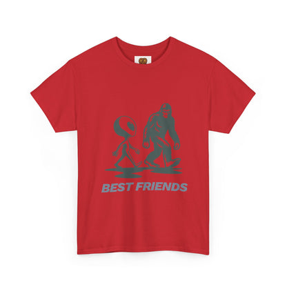 Best Friends Alien & Sasquatch T-Shirt