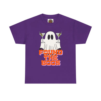 Found the Boos Ghost Tee — Funny Halloween Martini Party T-Shirt