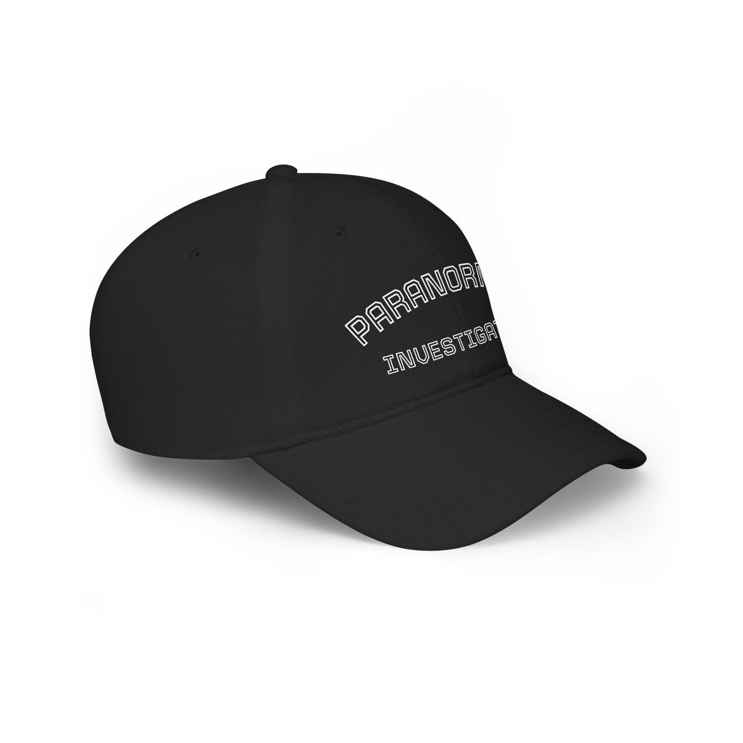 Paranormal Investigator Baseball Cap — Embroidered Ghost Hunting Hat