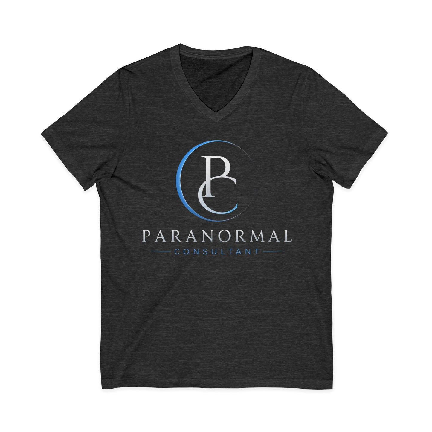 Paranormal Consultant V-Neck Tee — 'Paranormal Consultant' Logo Shirt