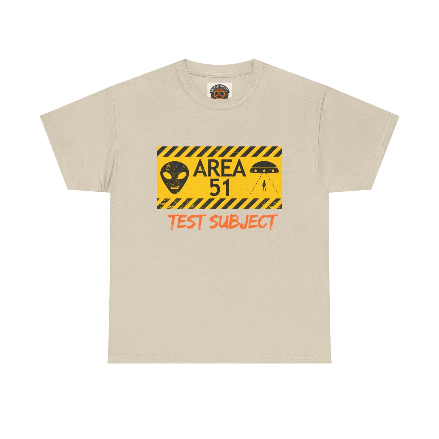 Area 51 Test Subject T-Shirt — Alien Warning Graphic Tee