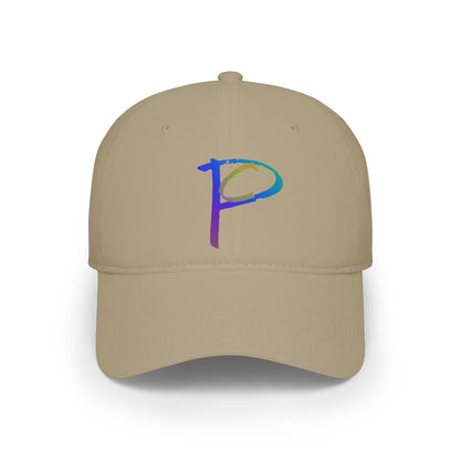 Low Profile Baseball Cap — Colorful Paranormal Consultant Logo Dad Hat, Casual Streetwear Cap