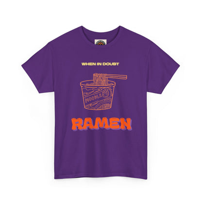 Ramen Cup Graphic Tee – Retro Noodle Illustration Casual T-Shirt
