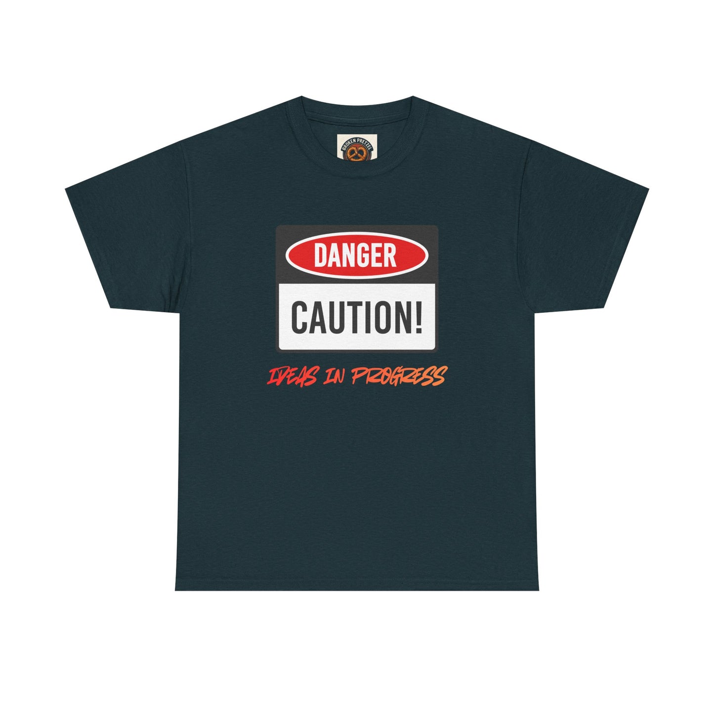 Caution! Danger 'Work In Progress' Graphic Tee