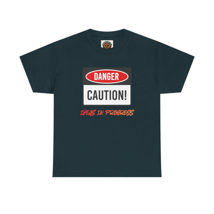 Caution! Danger 'Work In Progress' Graphic Tee