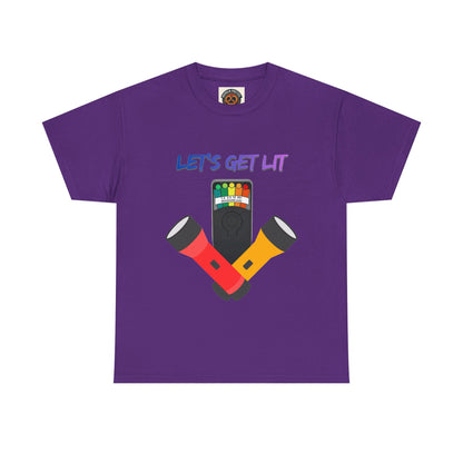 Let's Get Lit Flashlight Ghost Hunting T-Shirt