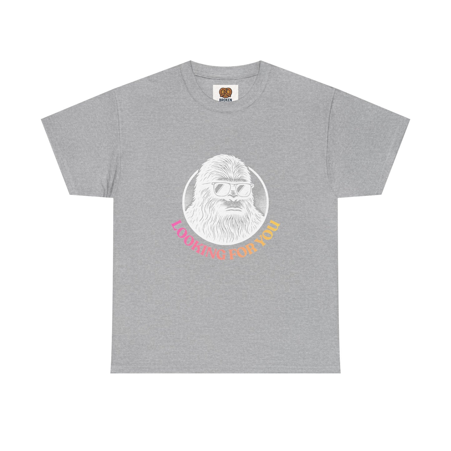 Looking For You Sasquatch T-Shirt — Retro Bigfoot Graphic Tee