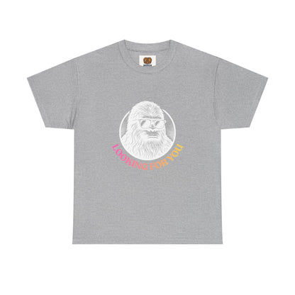 Looking For You Sasquatch T-Shirt — Retro Bigfoot Graphic Tee