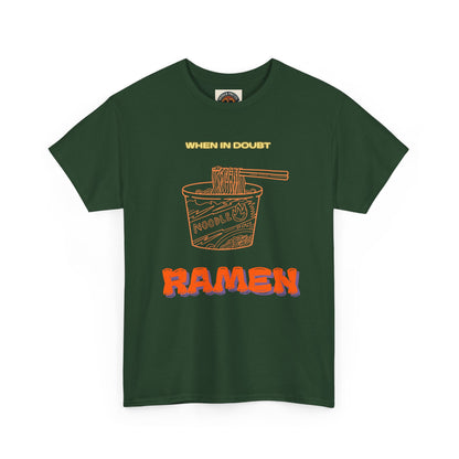 Ramen Cup Graphic Tee – Retro Noodle Illustration Casual T-Shirt