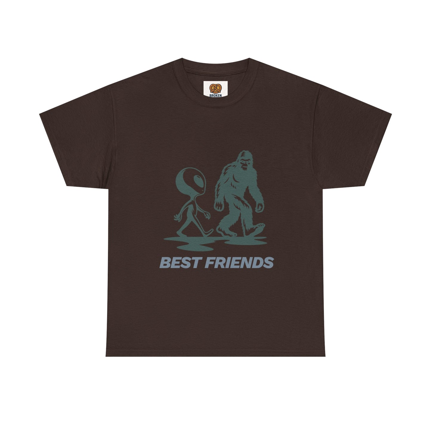 Best Friends Alien & Sasquatch T-Shirt