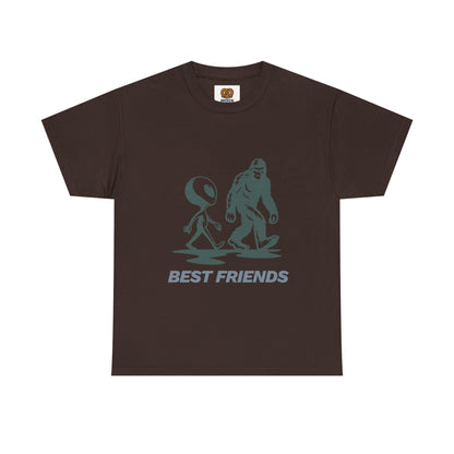 Best Friends Alien & Sasquatch T-Shirt