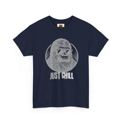 Just Chill Sasquatch T-Shirt — Funny Bigfoot Graphic Tee