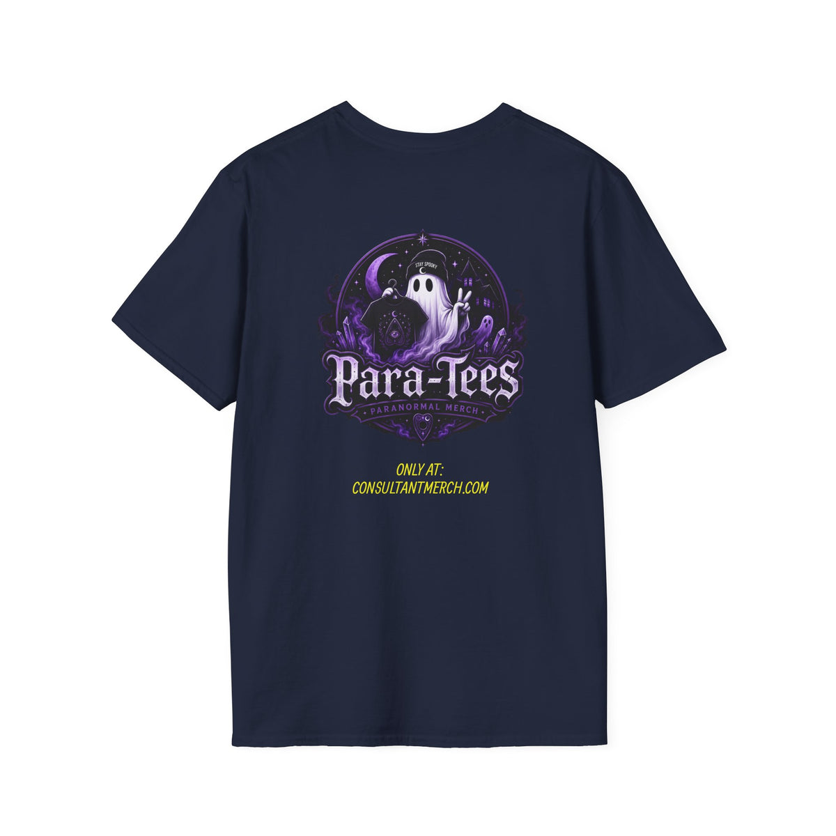 Paranormal Consultant T-Shirt — Ghost Hunter Illustration Tee