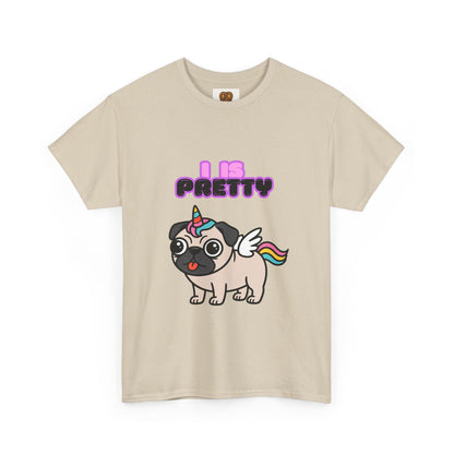 Pugicorn "I Is Pretty" Tee