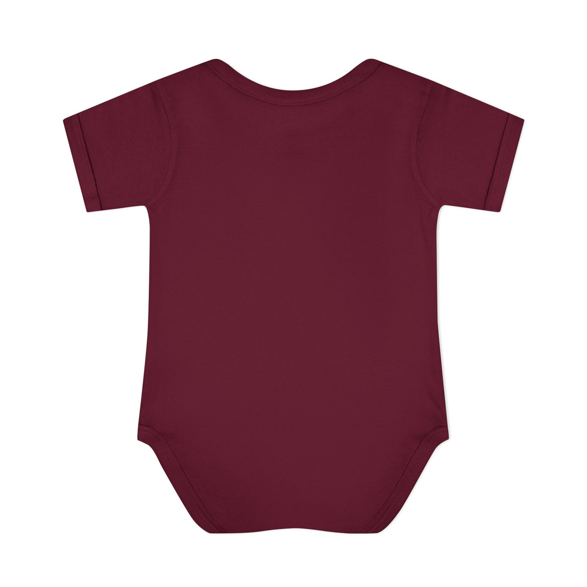 Infant Bodysuit - "Spooky & Cute" Halloween Baby Onesie (Orange)