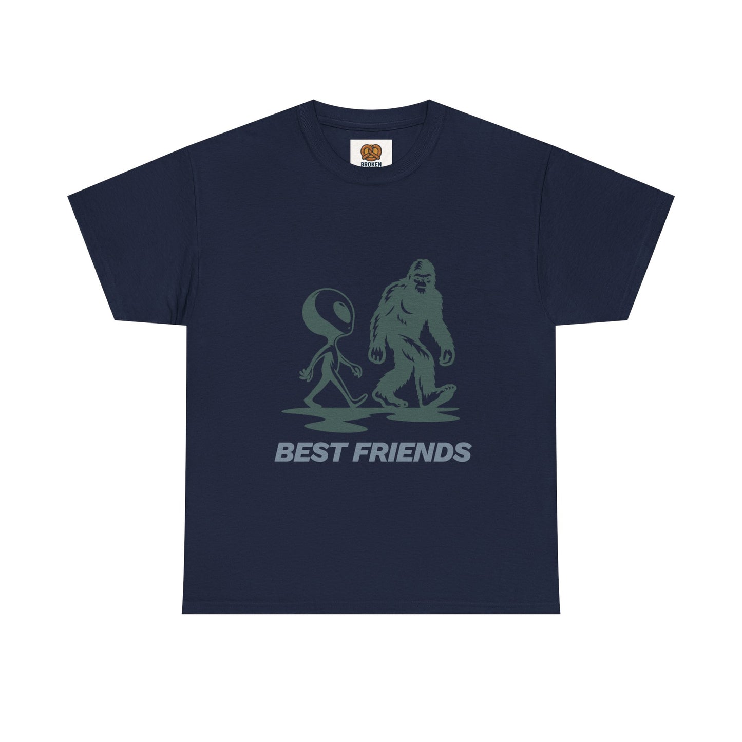 Best Friends Alien & Sasquatch T-Shirt