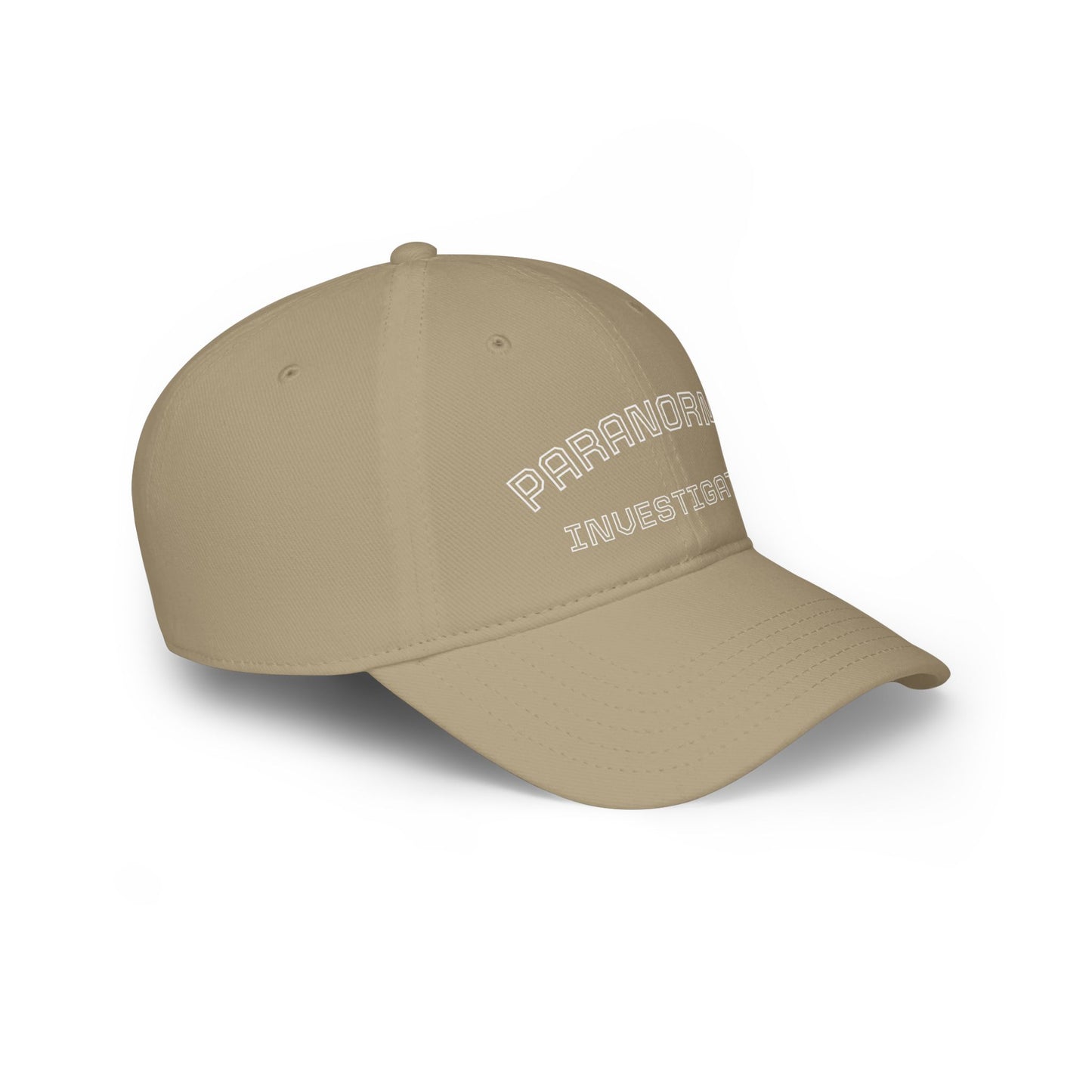 Paranormal Investigator Baseball Cap — Embroidered Ghost Hunting Hat