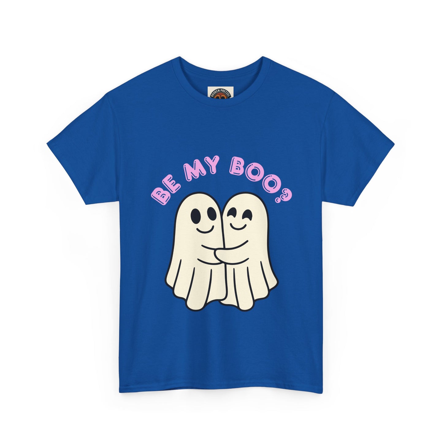 Be My Boo? Ghost Couple Tee — Cute Halloween Couples T‑Shirt