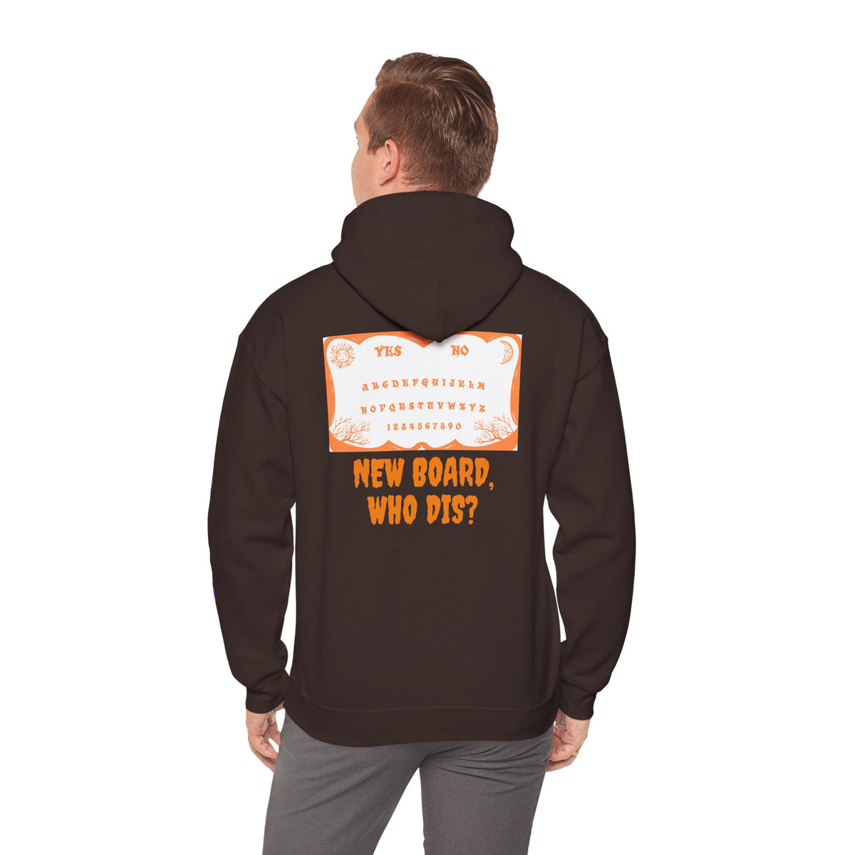 Paranormal Hoodie - "Para-Tees" Ouija Board New Board Who Dis? Ghost Investigators Pullover