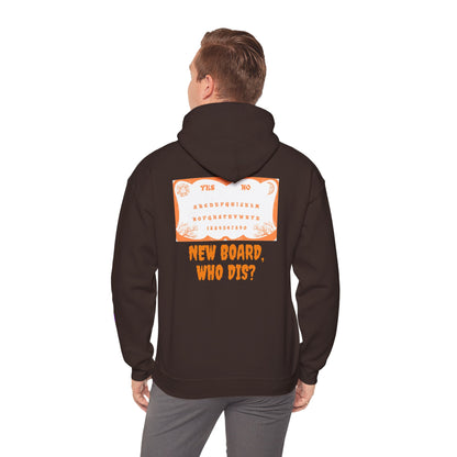 Paranormal Hoodie - "Para-Tees" Ouija Board New Board Who Dis? Ghost Investigators Pullover