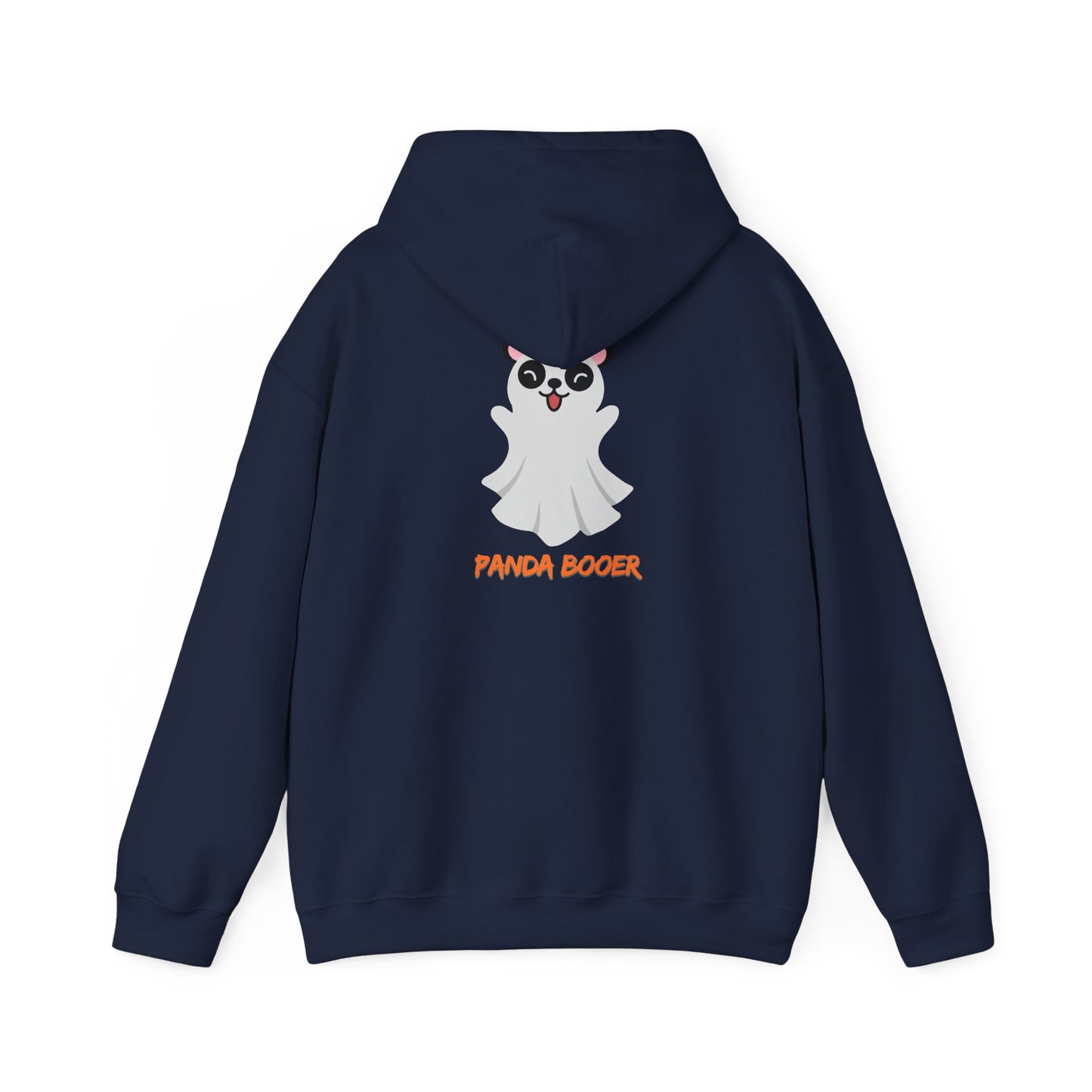 Panda Booer Hoodie — Cute Ghost Panda Graphic Hooded Sweatshirt