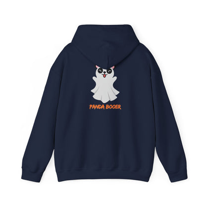 Panda Booer Hoodie — Cute Ghost Panda Graphic Hooded Sweatshirt