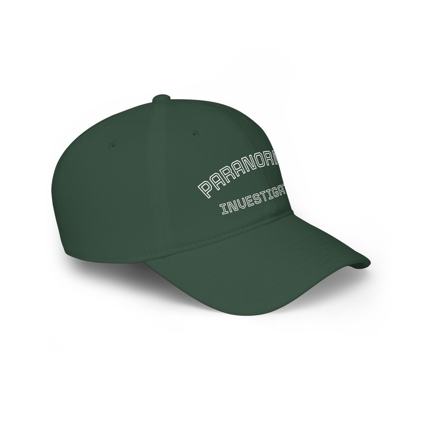Paranormal Investigator Baseball Cap — Embroidered Ghost Hunting Hat