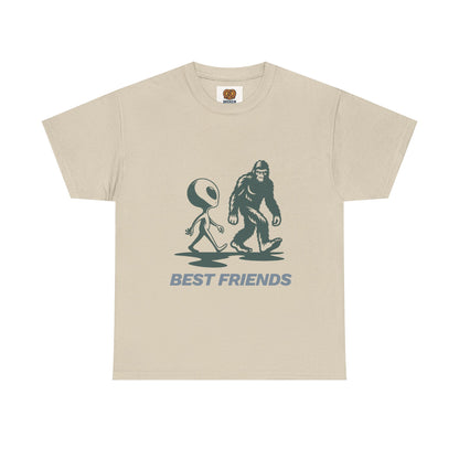 Best Friends Alien & Sasquatch T-Shirt