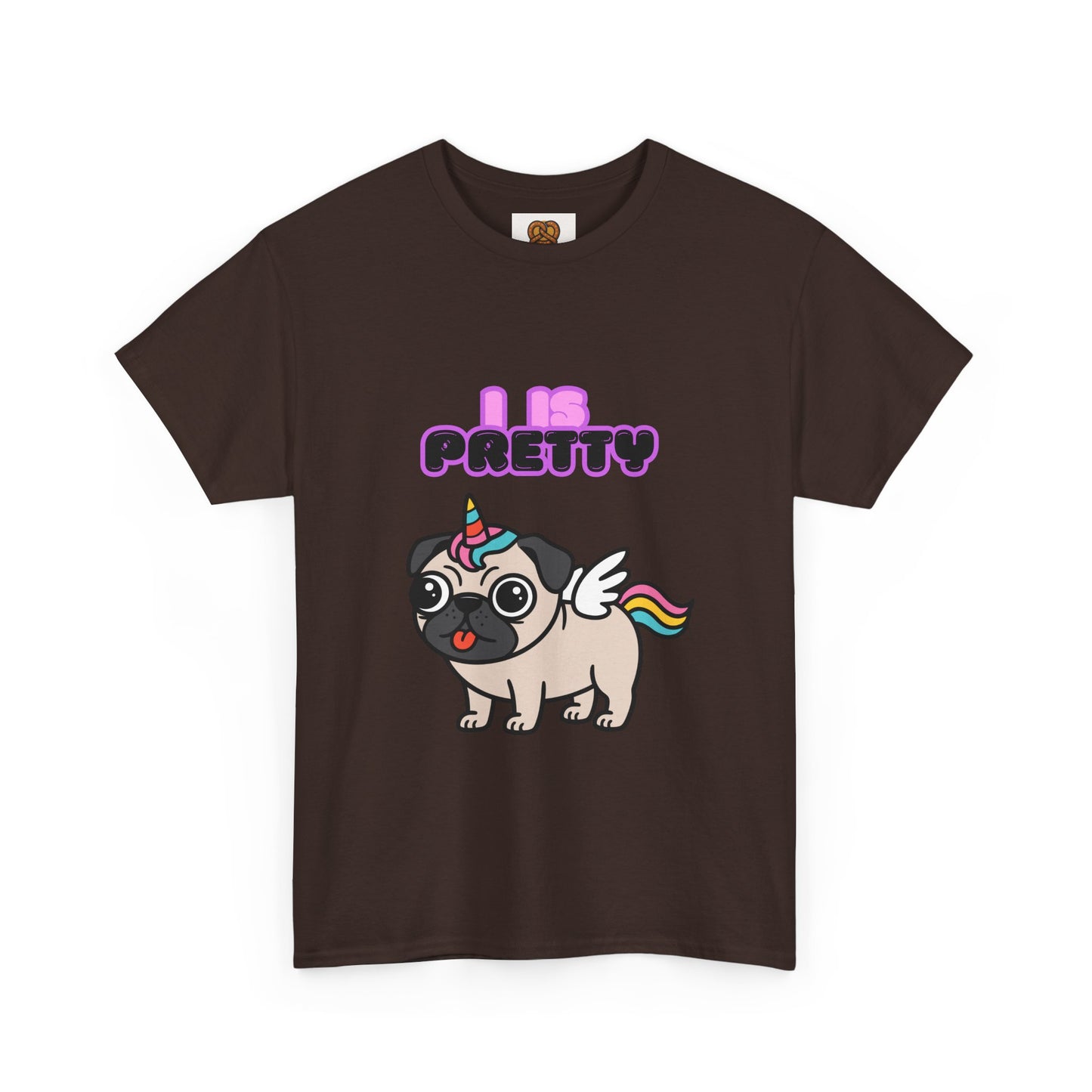 Pugicorn "I Is Pretty" Tee