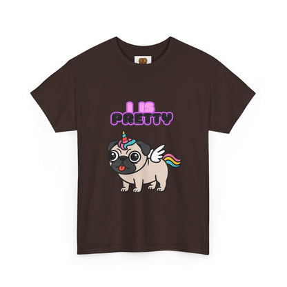Pugicorn "I Is Pretty" Tee