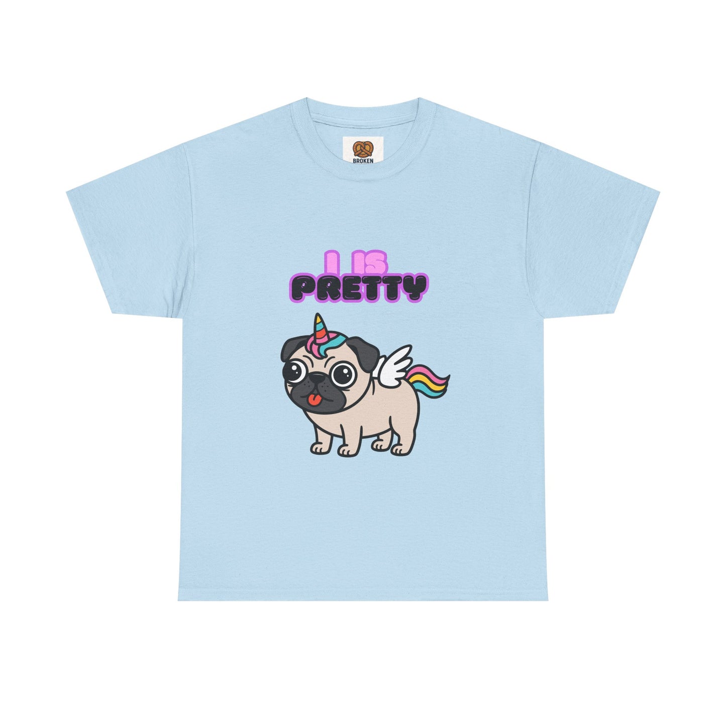 Pugicorn "I Is Pretty" Tee