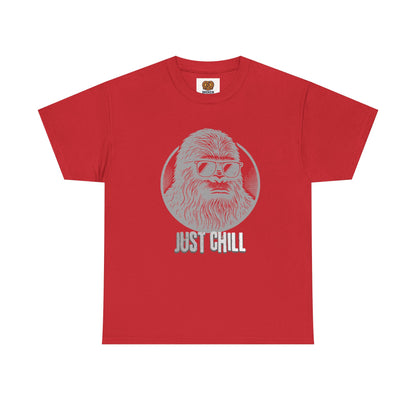 Just Chill Sasquatch T-Shirt — Funny Bigfoot Graphic Tee