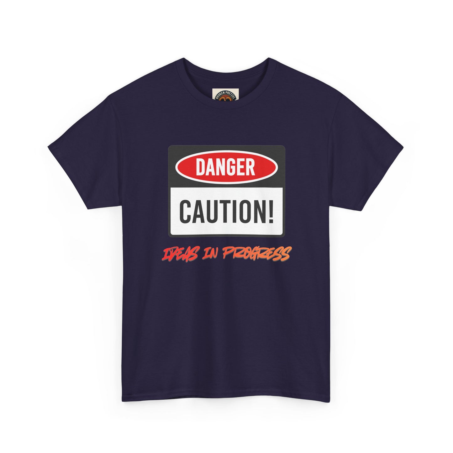 Caution! Danger 'Work In Progress' Graphic Tee