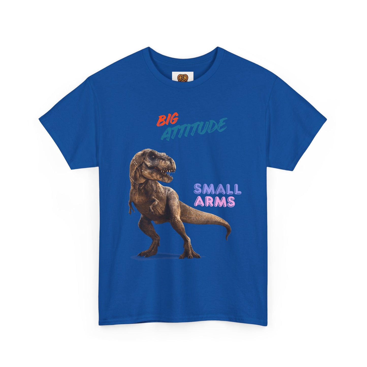 T-Shirt — "Big Attitude Small Arms" T-Rex Graphic Tee
