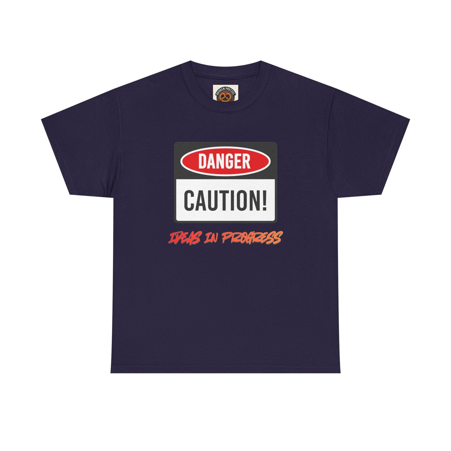 Caution! Danger 'Work In Progress' Graphic Tee