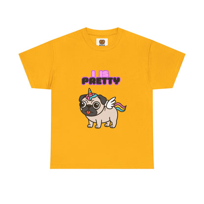Pugicorn "I Is Pretty" Tee