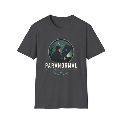 Paranormal Consultant T-Shirt — Ghost Hunter Illustration Tee