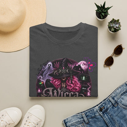 Wicca Queen T-Shirt — Witchy Pink Moon Graphic