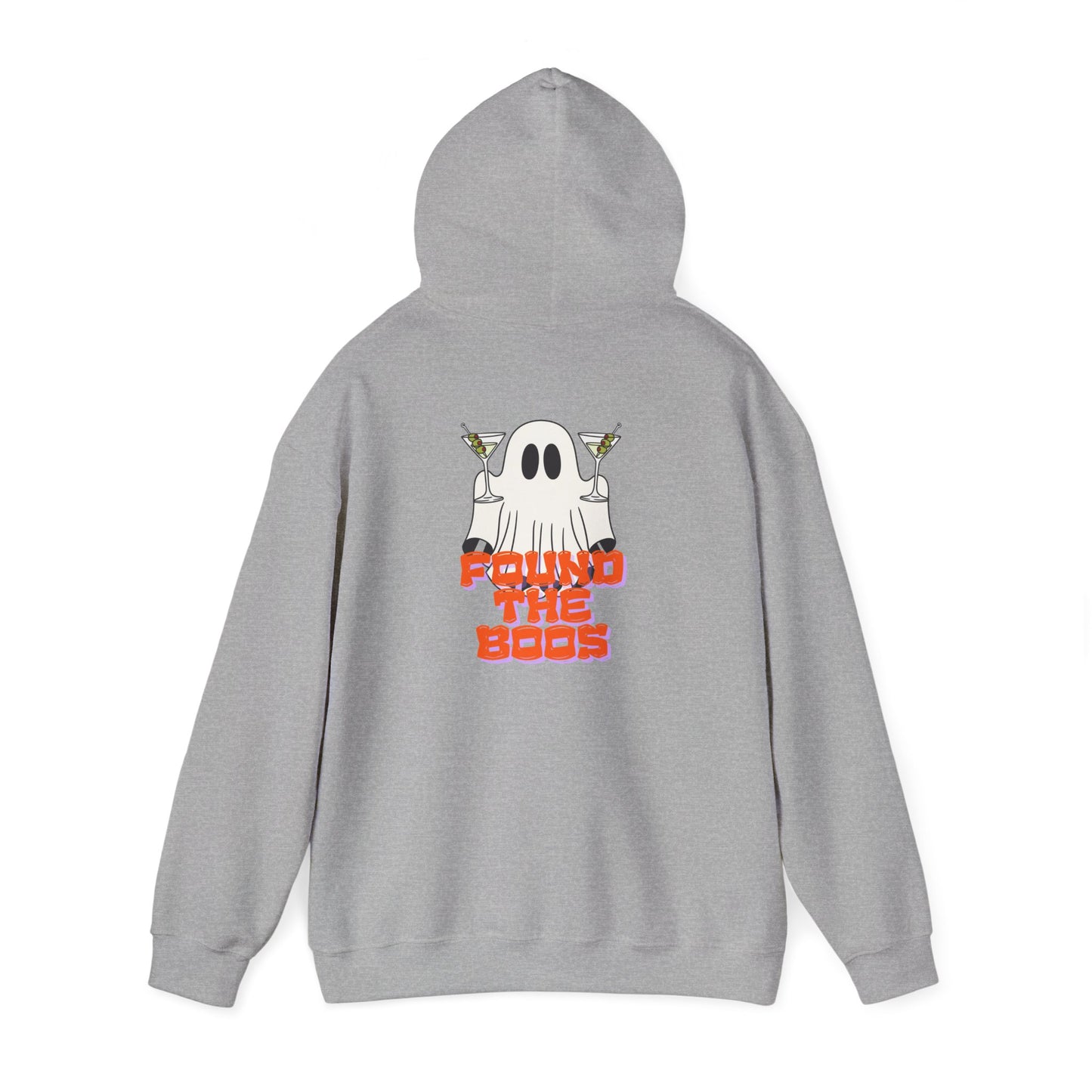 Found The Boos Hoodie — Cute Ghost Halloween Pullover with 'Found The Boos' Text