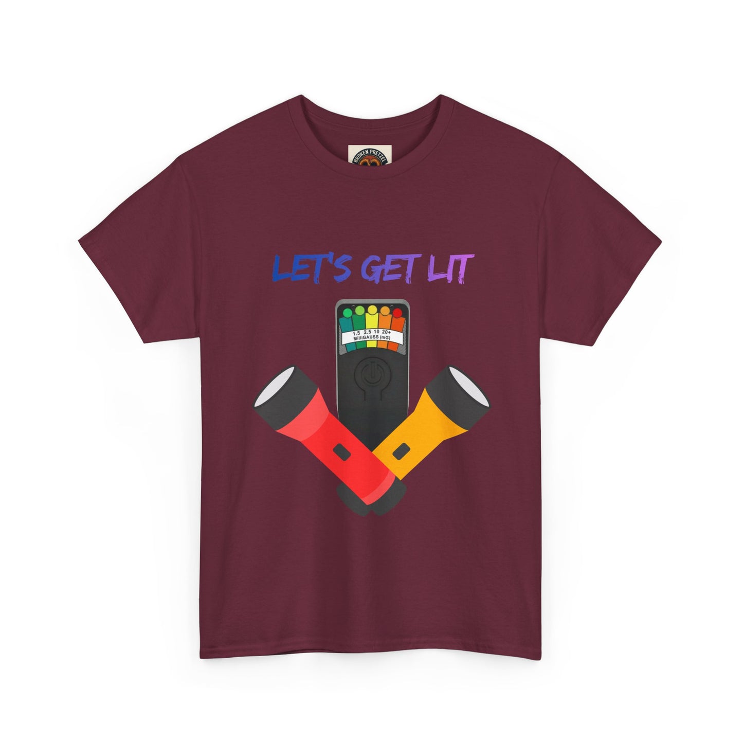 Let's Get Lit Flashlight Ghost Hunting T-Shirt