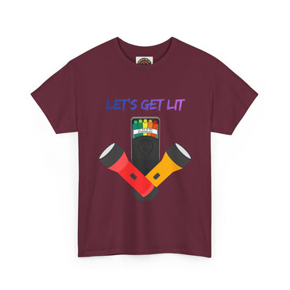 Let's Get Lit Flashlight Ghost Hunting T-Shirt