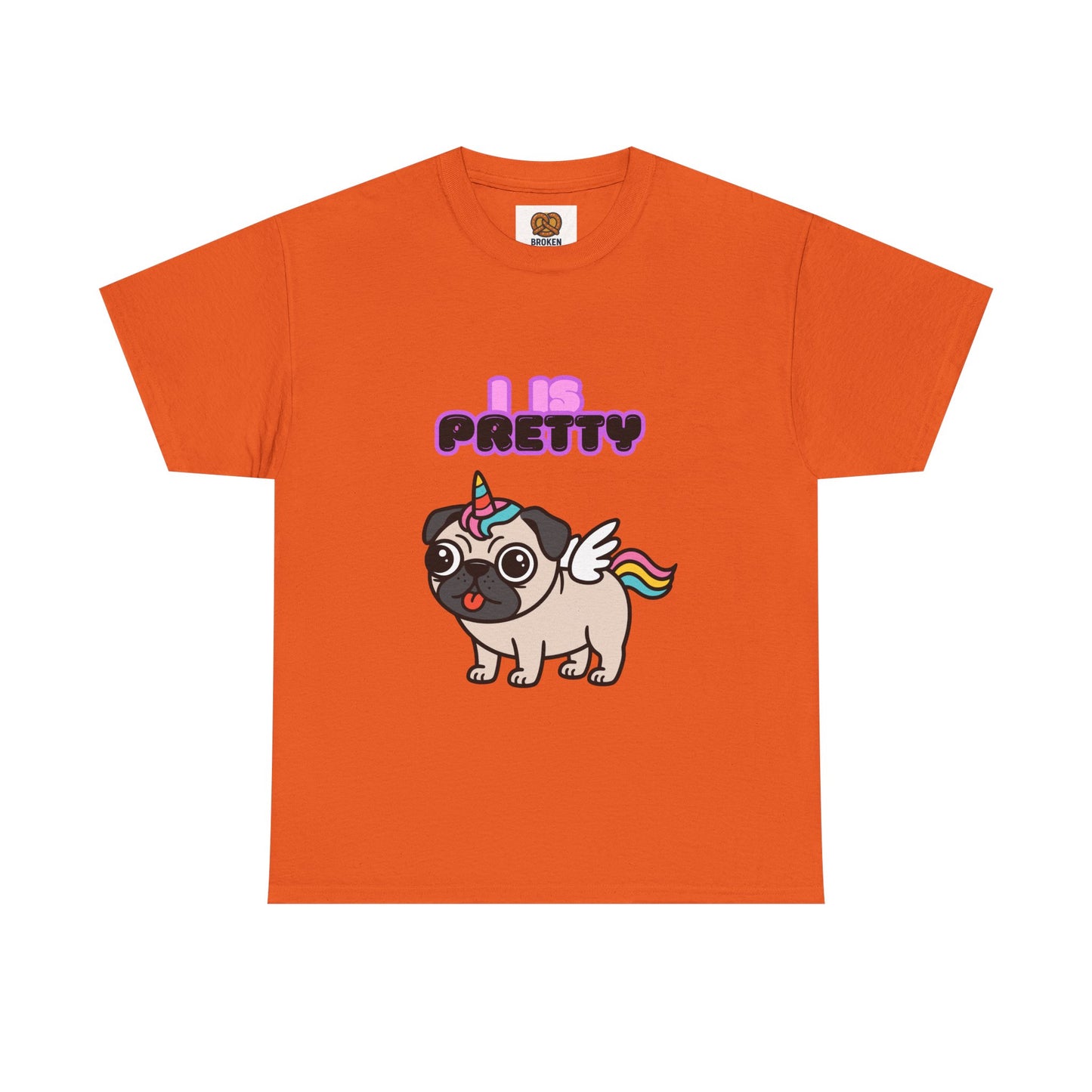 Pugicorn "I Is Pretty" Tee