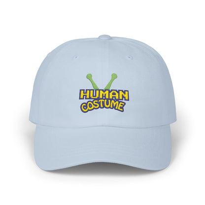 Dad Cap — 'Human Costume' Alien Antenna Embroidered Hat