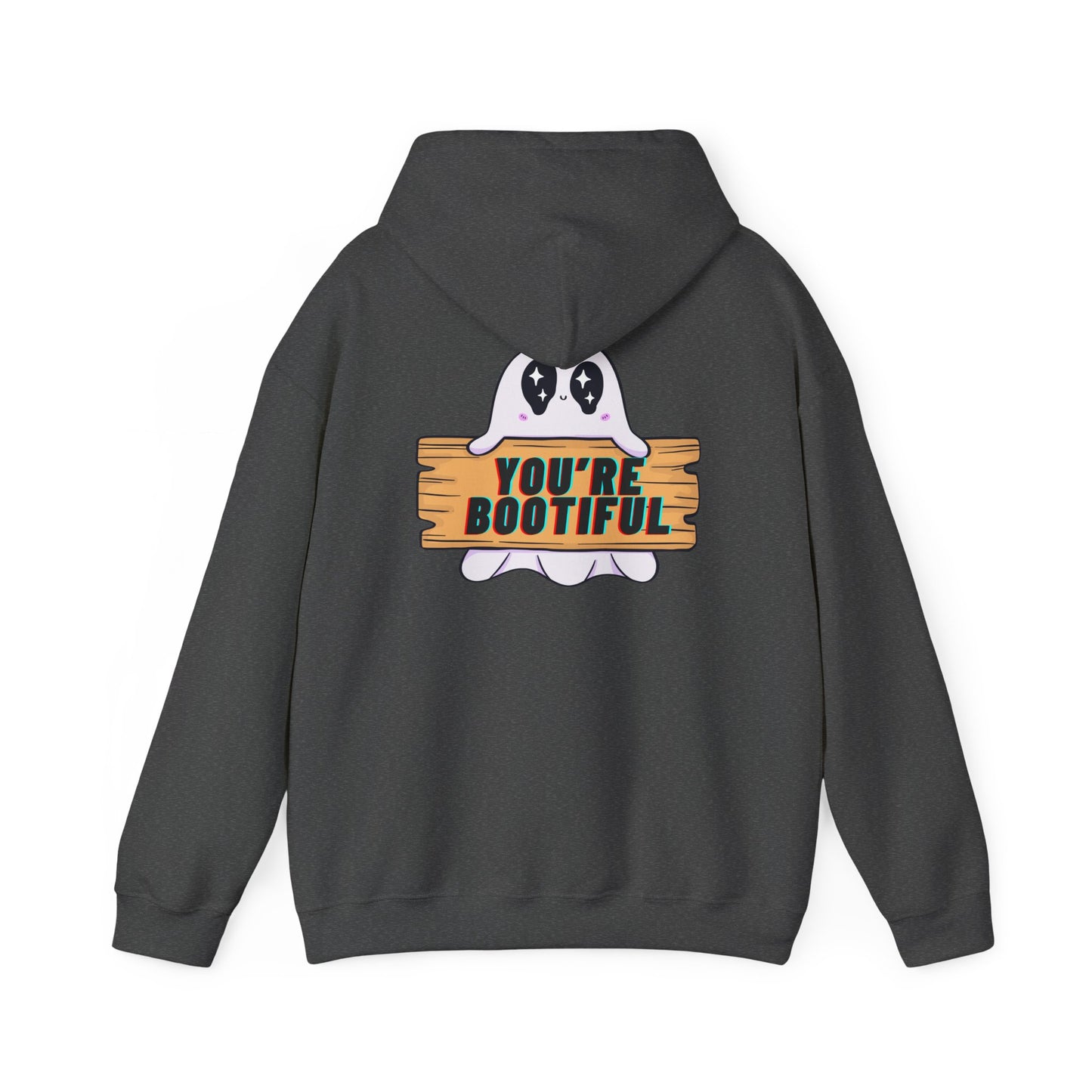 You're Bootiful Ghost Hoodie — Cute Halloween Pullover for Kids & Adults