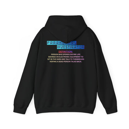 Paranormal Investigator Hoodie — Funny Ghost Hunting Definition Pullover