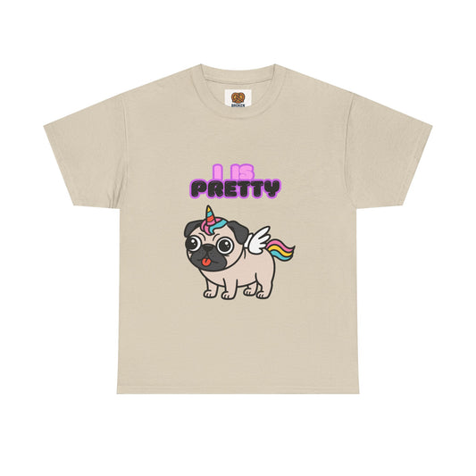 Pugicorn "I Is Pretty" Tee