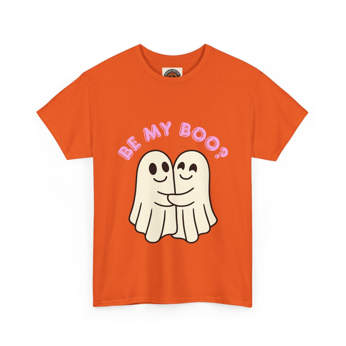Be My Boo? Ghost Couple Tee — Cute Halloween Couples T‑Shirt