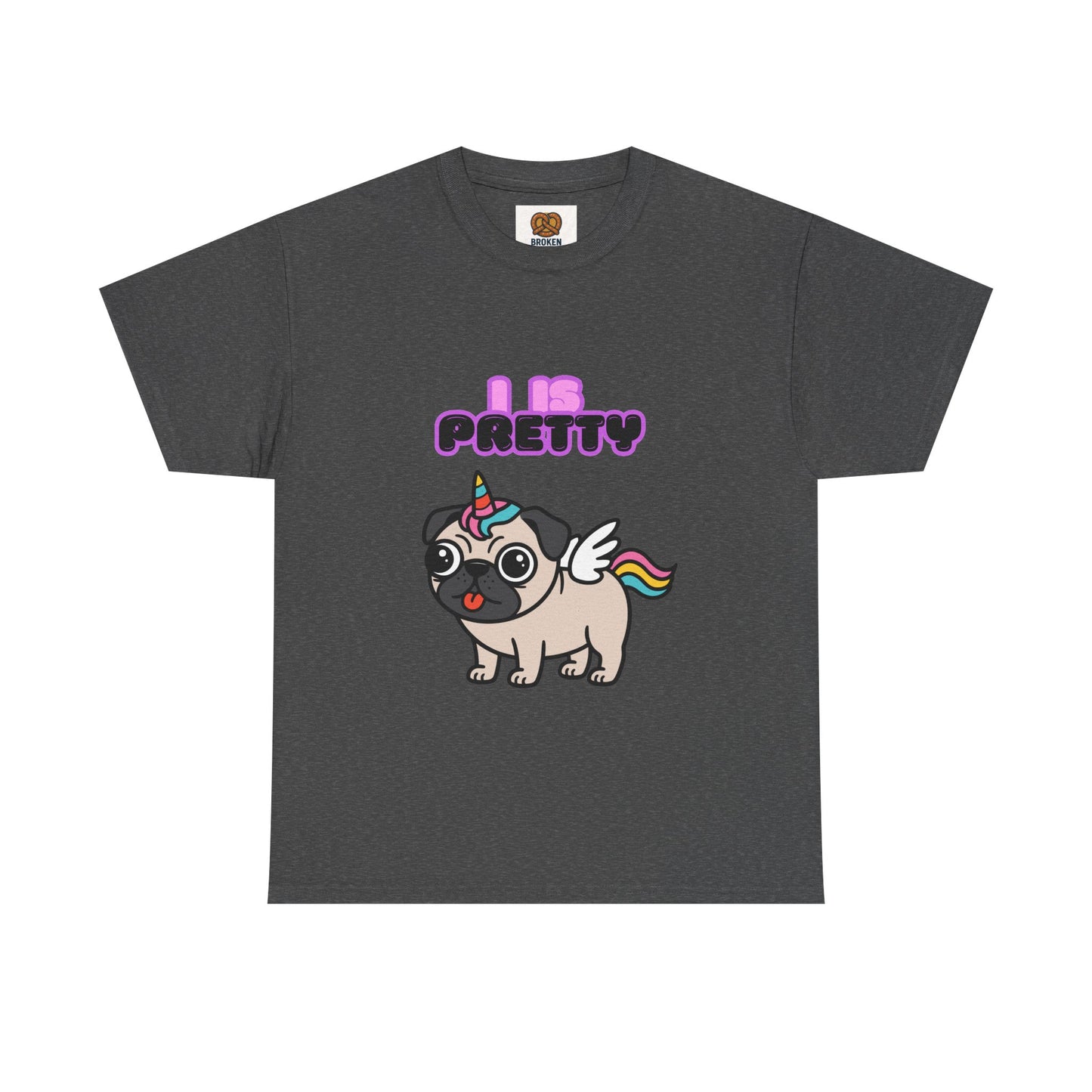 Pugicorn "I Is Pretty" Tee