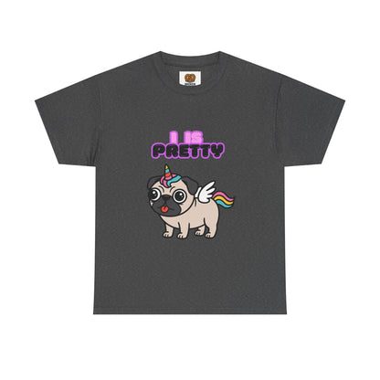 Pugicorn "I Is Pretty" Tee