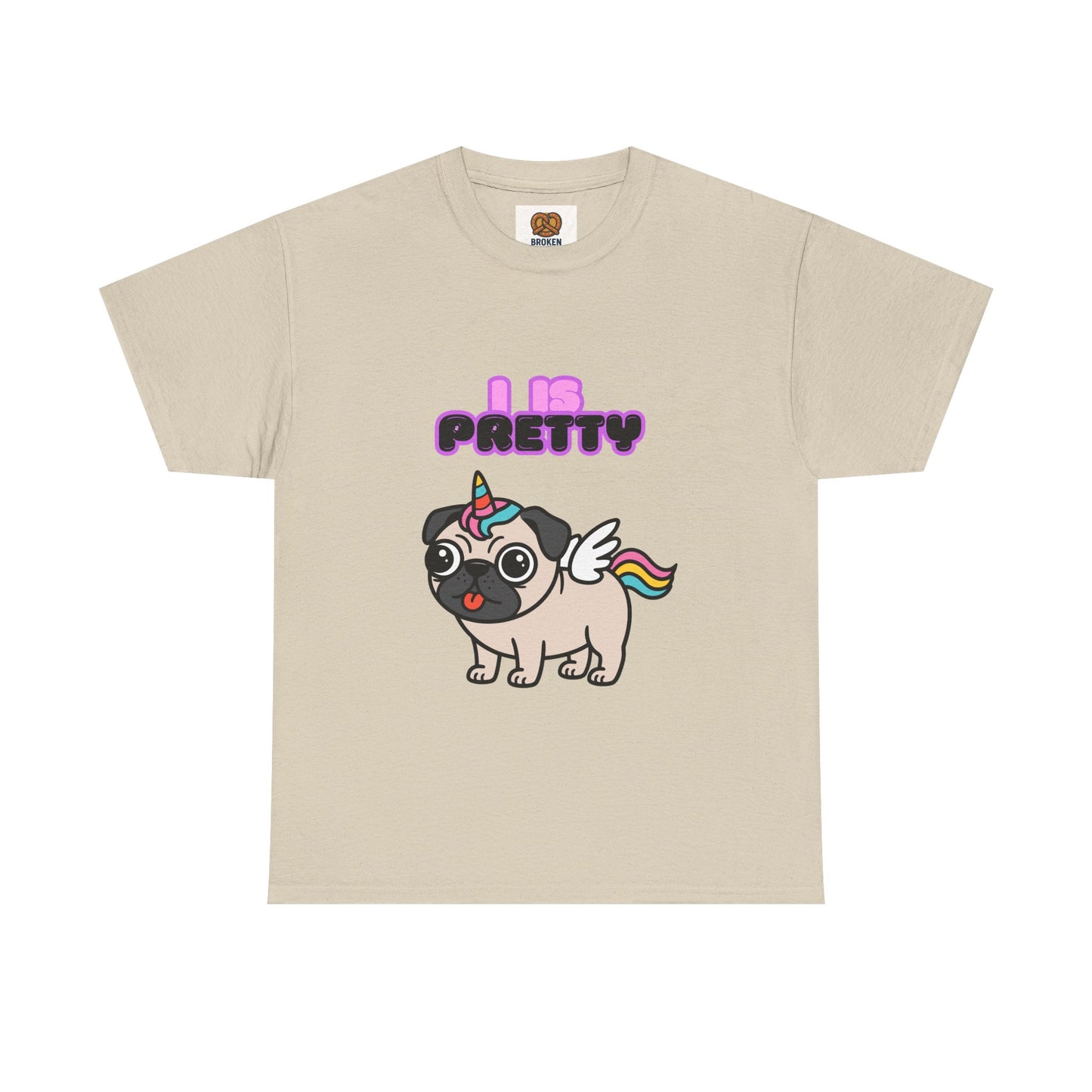 Pugicorn "I Is Pretty" Tee